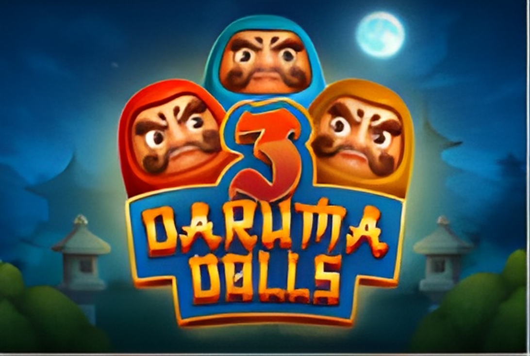 3 Daruma Dolls