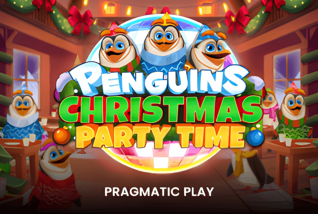 Penguins Christmas Party Time