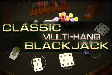 Classic Multi-Hand Blackjack (Black)