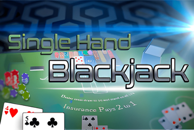 Single Hand Blackjack