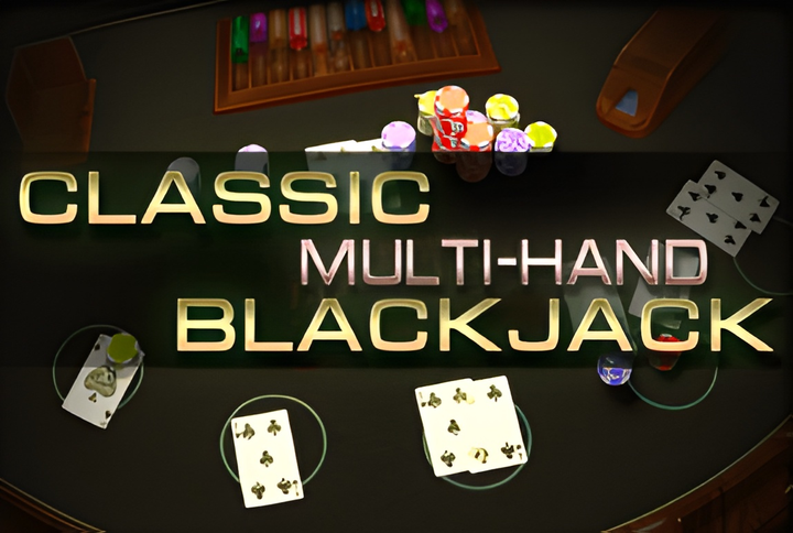 Classic Multi-Hand Blackjack (Black)