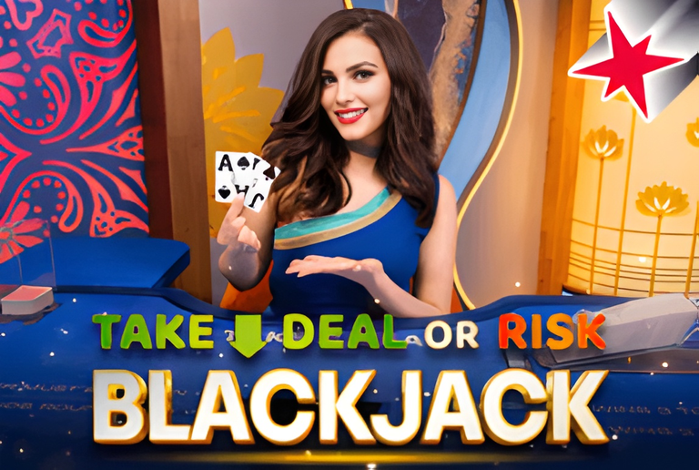 Take Deal or Risk Blackjack