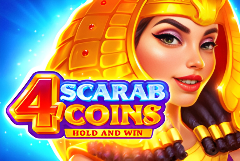 4 Scarab Coins: Hold and Win
